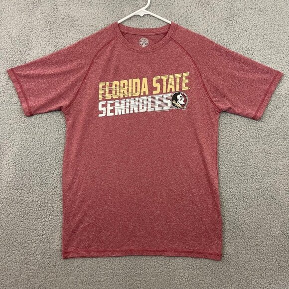 Florida State Seminoles T-shirt Men’s Medium Short Sleeve NCAA Tee Red‎ - Picture 1 of 10